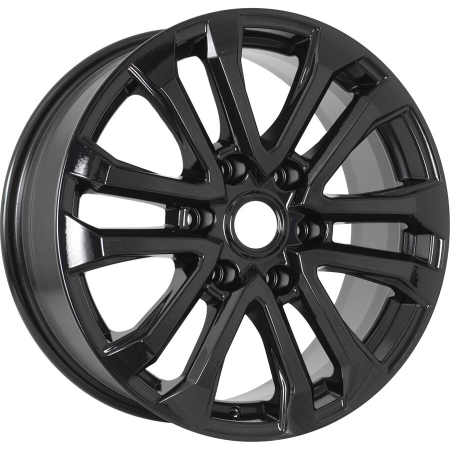 KHOMEN KHW1805(18_ZVToyotaFortuner/Hilux) R18x7.5 6x139.7 ET30 CB106.1 Black