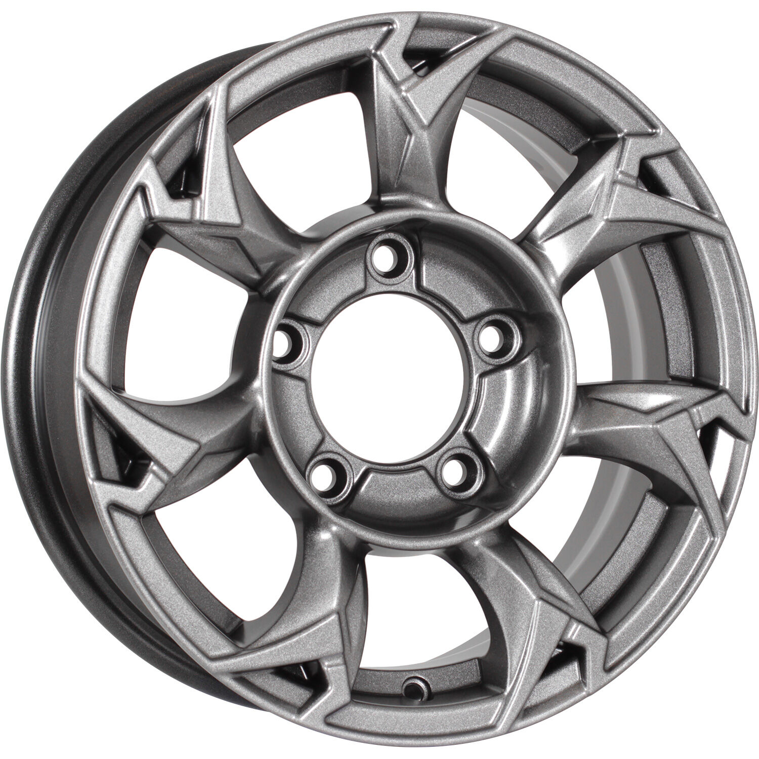 KHOMEN KHW1505 (Niva 4x4) R15x5.5 5x139.7 ET5 CB98.5 Gray