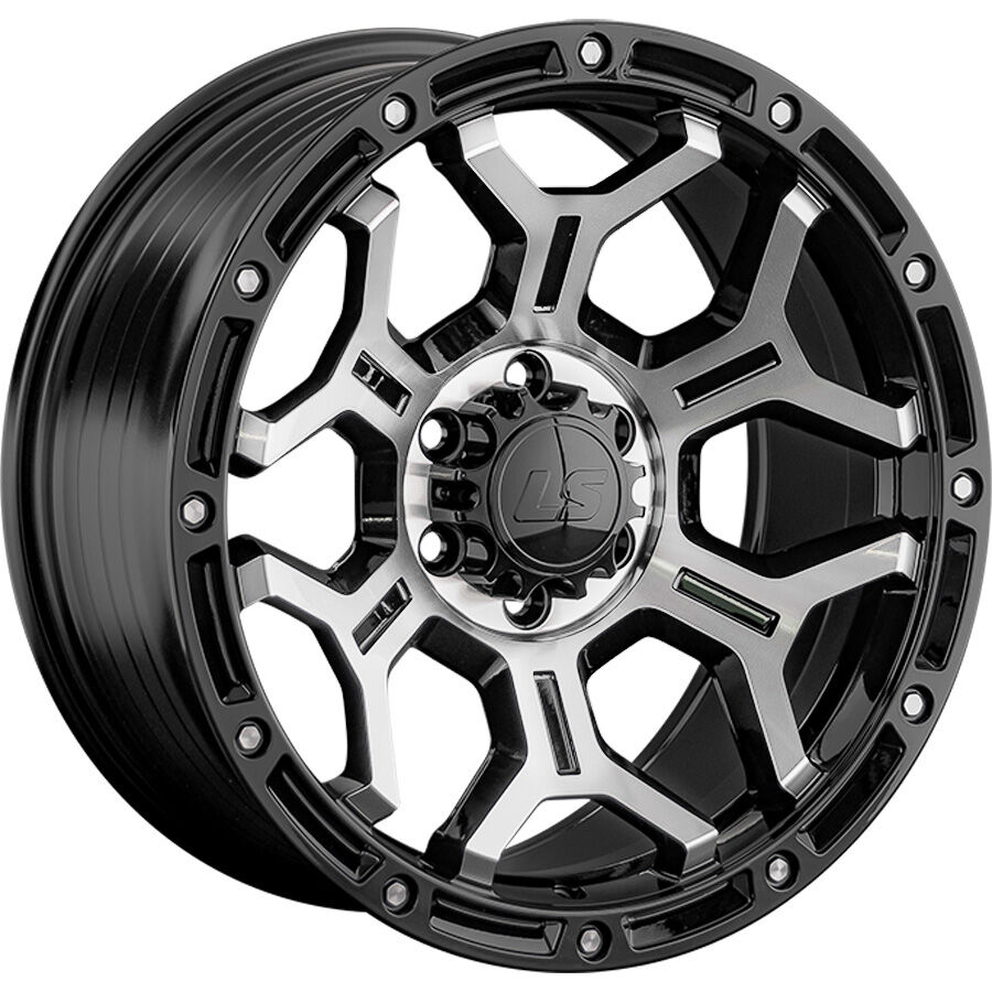 LS FlowForming LS RC68 R17x9 6x139.7 ET15 CB106.1 BKF