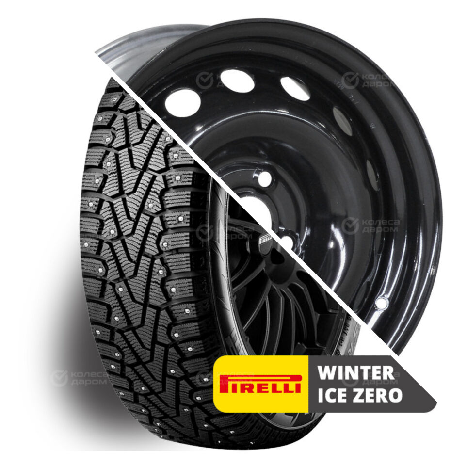 Trebl Winter Ice Zero R15 185/65 92T шип XL   () + 8114 TREBL R15x6 4x100 ET48 CB54.1 Black  Winter Ice Zero R15 185/65 92T шип XL    + 8114 TREBL R15x6 4x100 ET48 CB54.1 Black