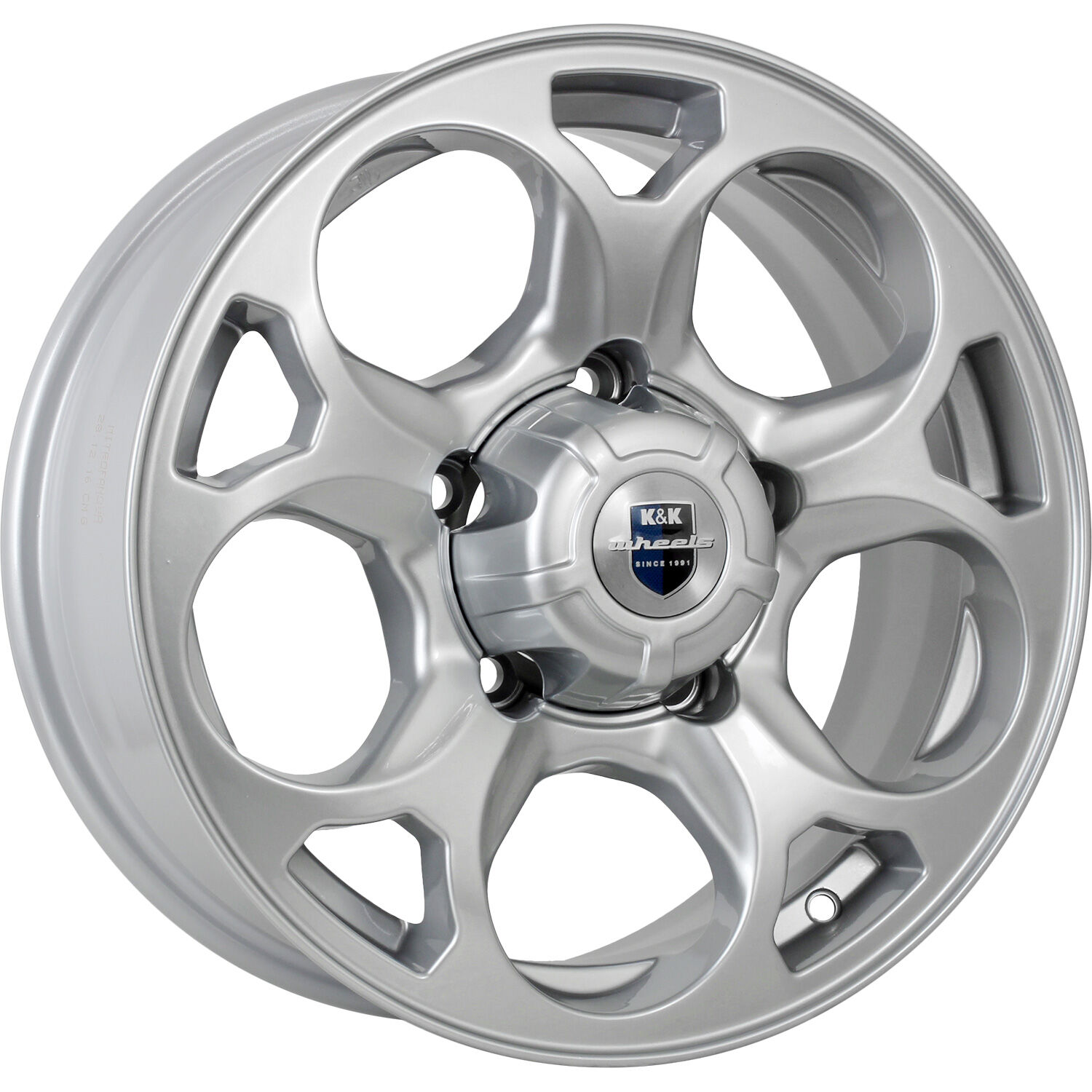 КиК Линкс R16x7 5x139.7 ET35 CB108.5 Silver