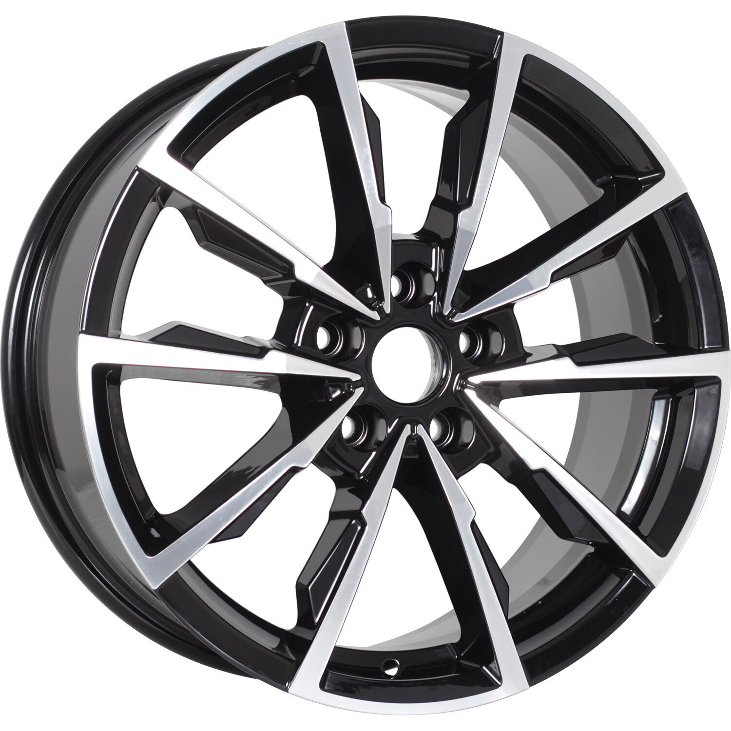 КиК Меренге R17x7.5 5x114.3 ET35 CB67.1 Almaz_black