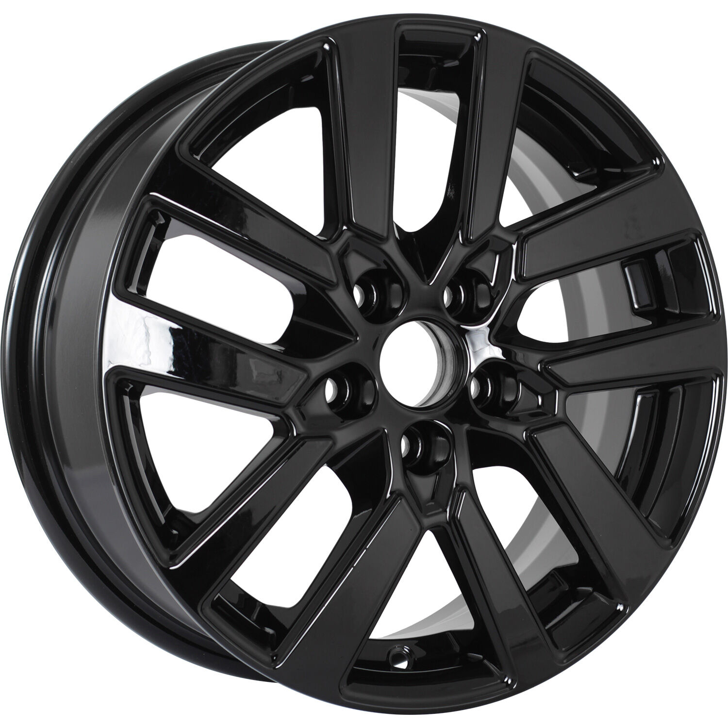 KDW KD1560 R15x6 5x100 ET38 CB57.1 Black_Painted