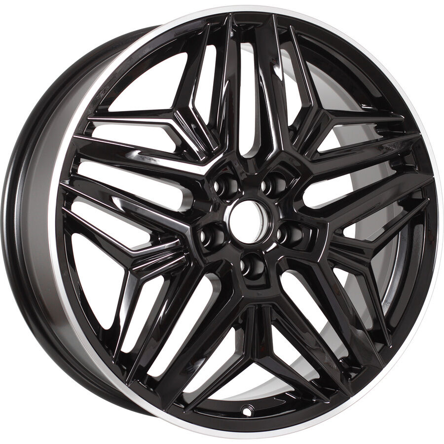 КиК Колумб R19x7 5x112 ET43 CB57.1 Almaz_black (Мятый обод)*
