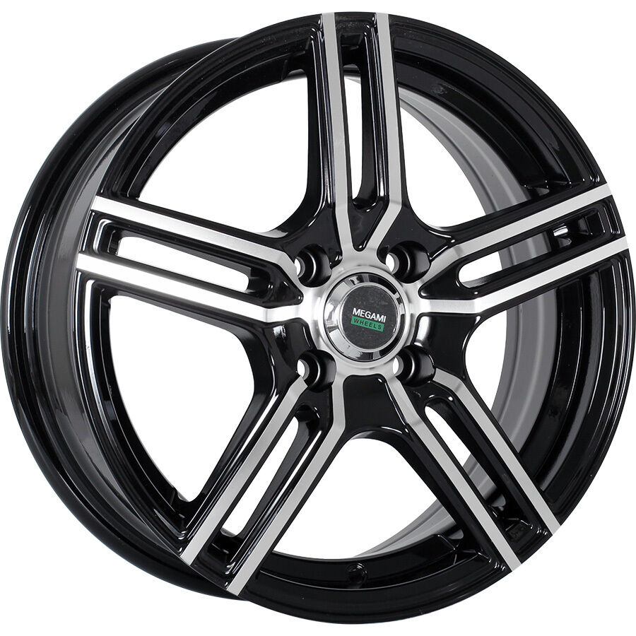 Megami MGM-1 R15x6 4x114.3 ET44 CB56.6 BKF (Мятый обод)*