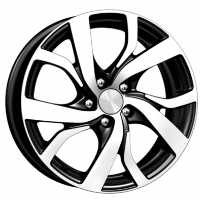 K&K 6,5x16/5x114,3 ET40 D67,1 Палермо (КС607) Алмаз черный