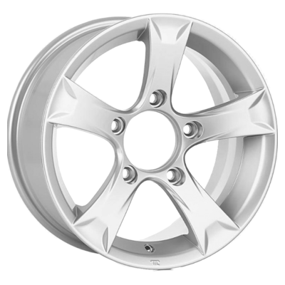 K&K 6,5x15/5x139,7 ET30 D98 Триал (КС621) Сильвер