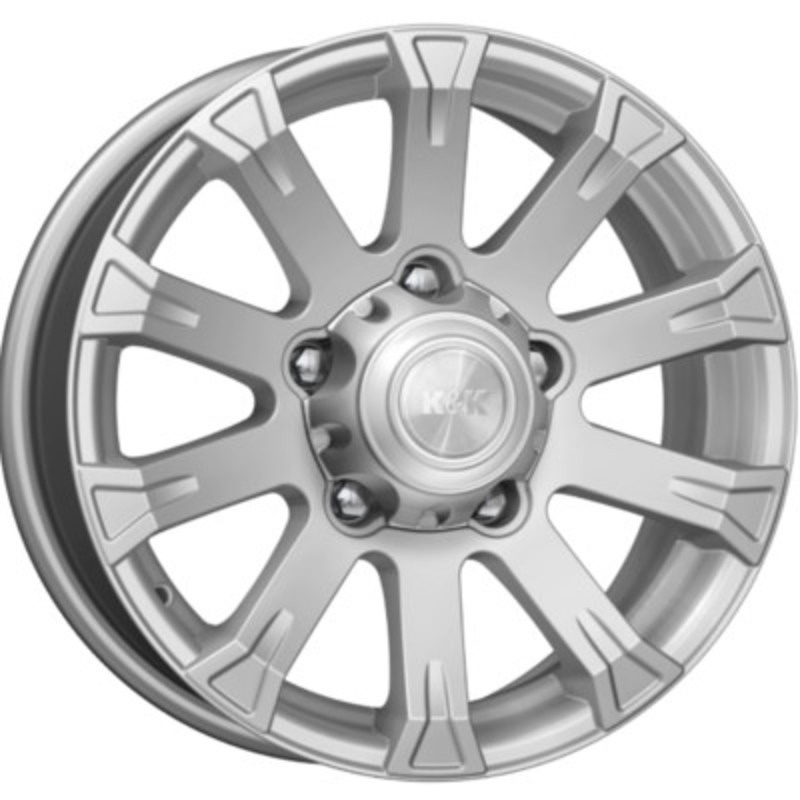 K&K 7x16/5x139,7 ET35 D98 Байкал (КС601) Сильвер