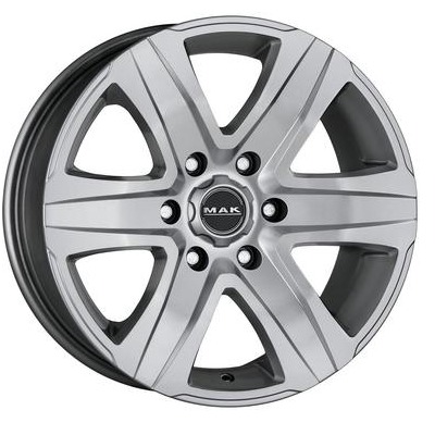 MAK 8,5x18/6x114,3 ET30 D66,1 Stone 4x4 T Silver