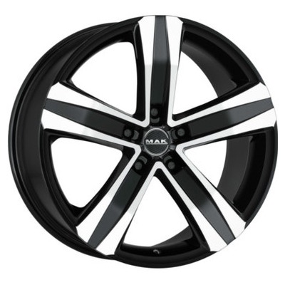 MAK 7x17/5x160 ET60 D65,1 Stone 5 T Black mirror