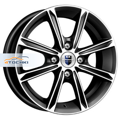 K&K 5x13/4x114,3 ET45 D69,1 Флэш (КС710) Алмаз черный