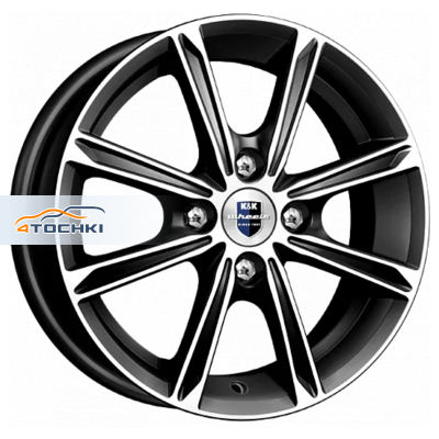 K&K 5x14/4x98 ET35 D58,5 Флэш (КС698) Алмаз черный