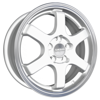 СКАД 6x15/4x98 ET38 D58,6 Киото (КЛ249) Алмаз белый (АРС 014 black)