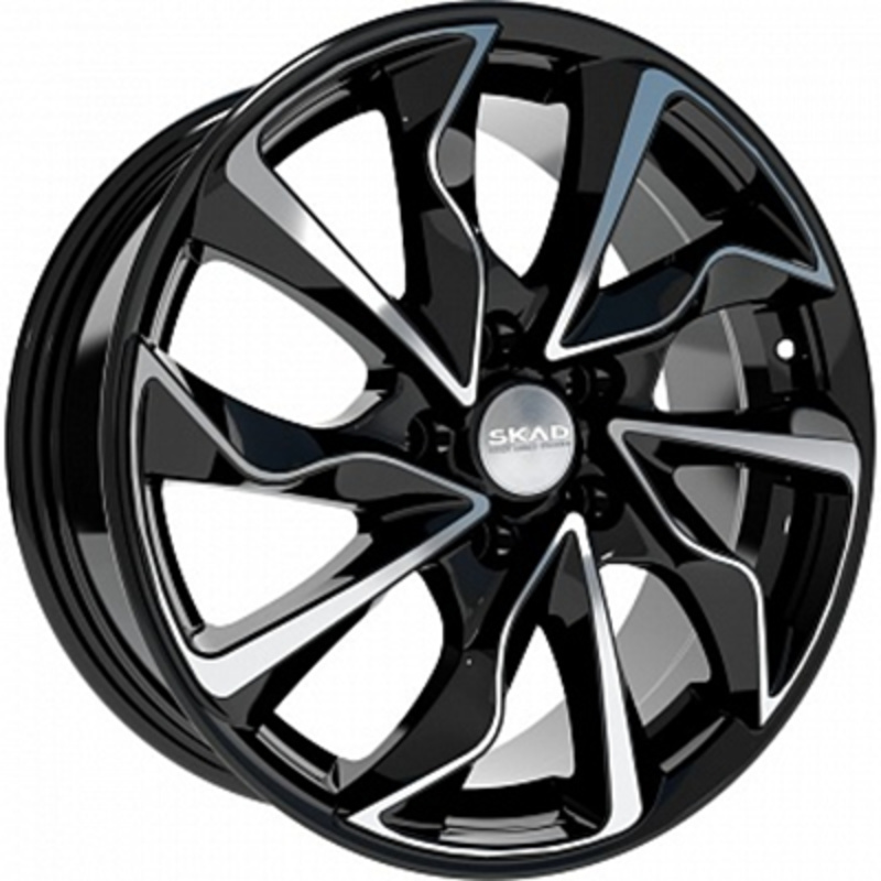 СКАД 7x17/5x114,3 ET47 D67,1 Marseille (КЛ238) Алмаз (АРС 014 black)