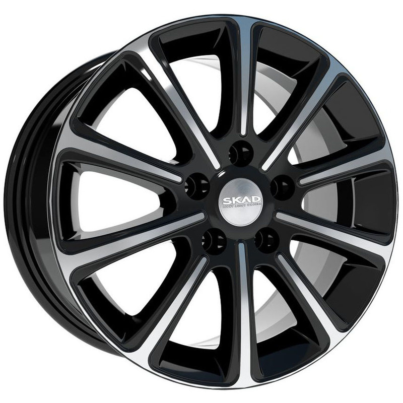 СКАД 6,5x16/5x114,3 ET45 D60,1 Милан (КЛ247) Алмаз (АРС 014 black)