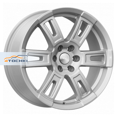 СКАД 8x18/6x114,3 ET30 D66,1 Тор (КЛ252) Сильвер