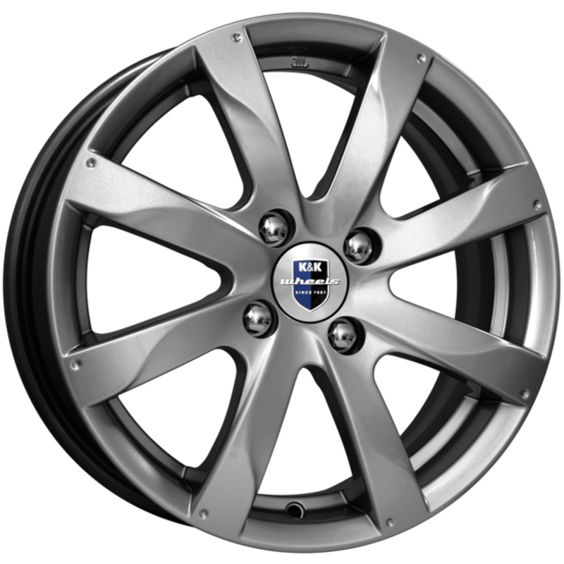 K&K 6x15/4x114,3 ET44 D56,6 Джемини-оригинал (КС617) Дарк платинум