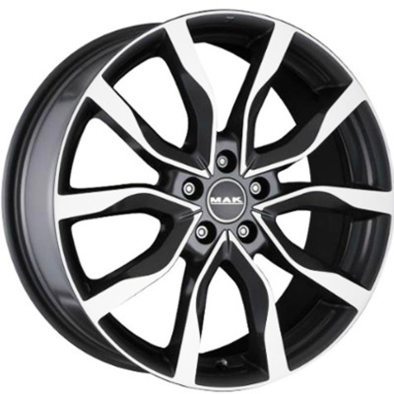 MAK 9x21/5x114,3 ET40 D76 Highlands Black mirror