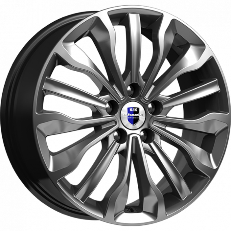 K&K 6,5x17/5x114,3 ET50 D60,1 Атакама-оригинал (КС756) Дарк платинум