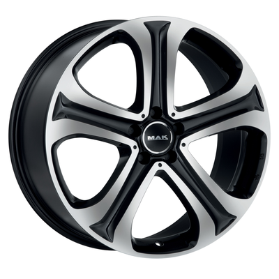 MAK 9,5x20/5x112 ET55 D66,6 Spitze Black mirror