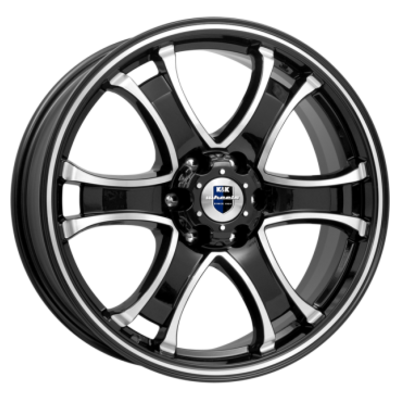 K&K 7,5x18/6x114,3 ET38 D67,1 Балеар (КС727) Алмаз черный