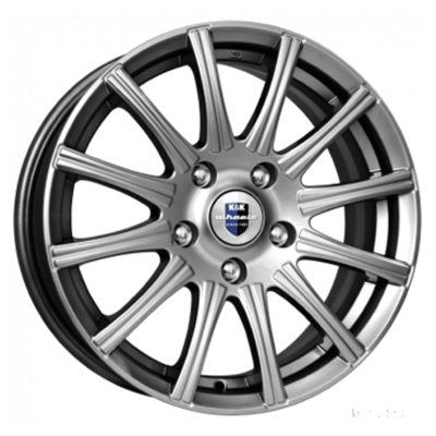 K&K 5x13/4x98 ET38 D58,5 Сиеста (КС477) Дарк платинум