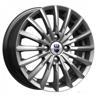 K&K 5,5x14/4x100 ET45 D67,1 Акцент (КС641) Дарк платинум