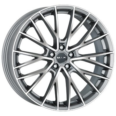 MAK 8,5x20/5x114,3 ET40 D76 Speciale Graphite Mirror Face