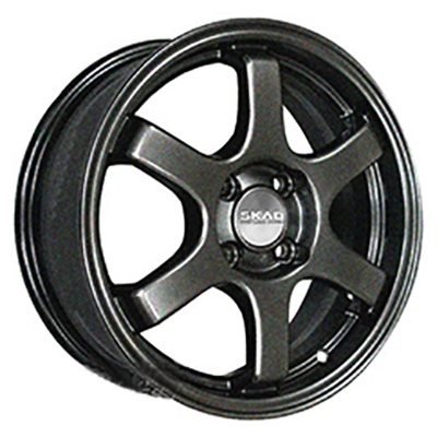 СКАД 6x15/4x100 ET48 D54,1 Киото (КЛ249) Графит