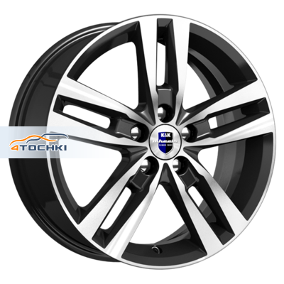 K&K 6,5x16/5x112 ET50 D57,1 Rassvet (КС868) Алмаз черный SK