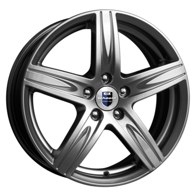 K&K 6,5x16/5x114,3 ET47 D66,1 Андорра-оригинал (КС454) Дарк платинум