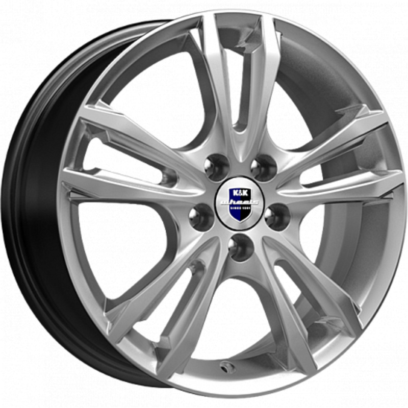 K&K 6x16/4x98 ET35 D58,5 Samara (КС866) Сильвер SK