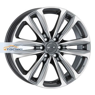 MAK 8,5x20/6x139,7 ET20 D106,1 Safari 6 Gunmetal Mirror Face