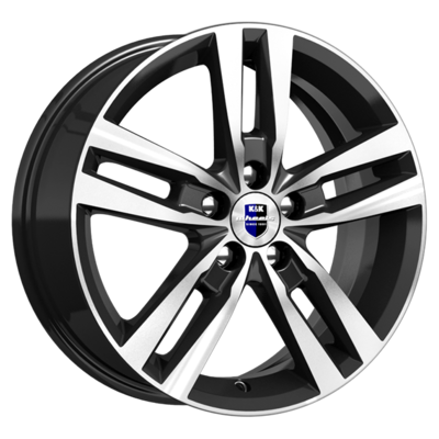 K&K 6,5x16/5x100 ET38 D67,1 Rassvet (КС868) Алмаз черный SK