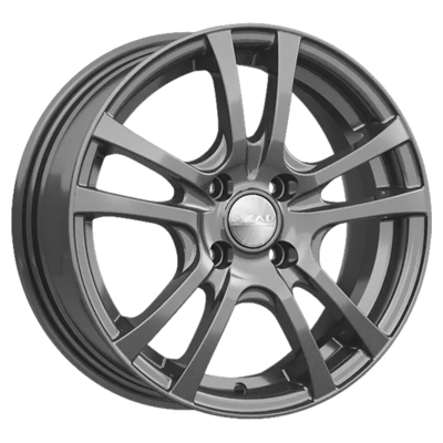 СКАД 6x15/5x100 ET38 D57,1 Дели (КЛ300) Графит