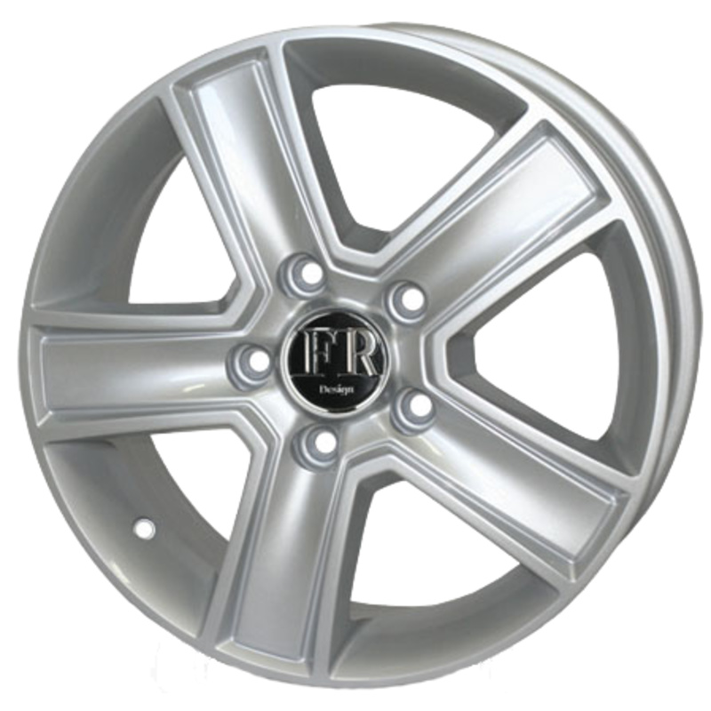 FR replica 6,5x16/5x130 ET62 D78,1 BK473 Silver (№26)