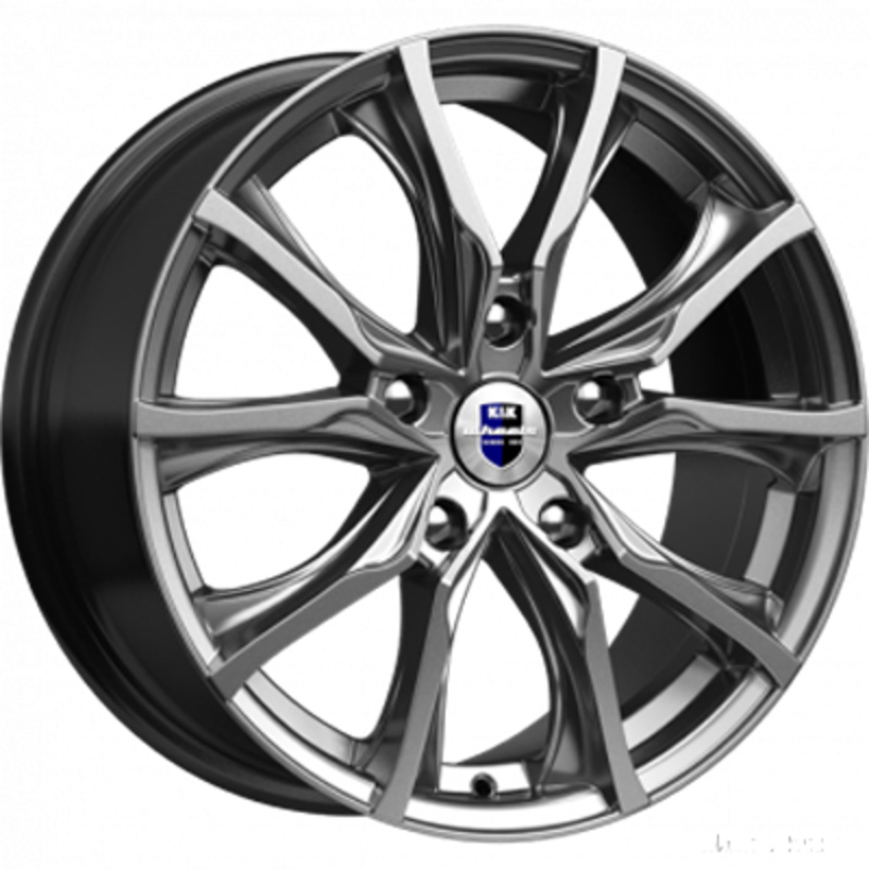 K&K 7,5x17/5x112 ET45 D66,6 Твист (КС697М) Дарк платинум
