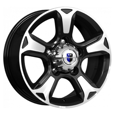 K&K 7x16/5x139,7 ET35 D98 Атлант (КС757) Алмаз черный