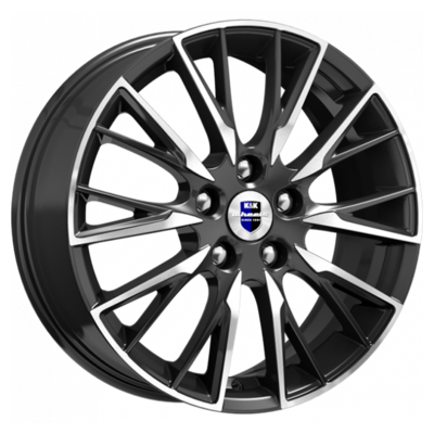 K&K 6,5x17/5x114,3 ET50 D67,1 Солт (КС773) Алмаз черный