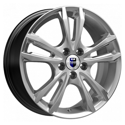 K&K 6x16/5x114,3 ET45 D67,1 Samara (КС866) Сильвер SK