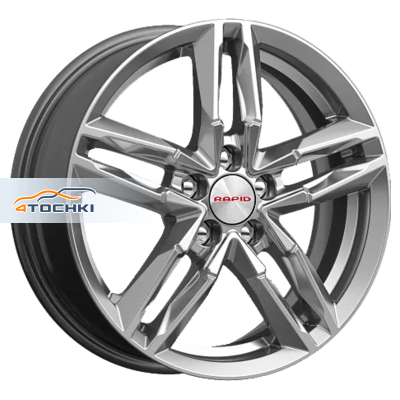 K&K 6x16/5x105 ET39 D56,6 Sayan-оригинал (КС731M) Дарк платинум