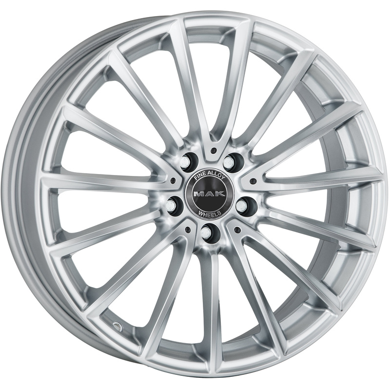 MAK 8x18/5x112 ET33 D66,6 Komet Silver