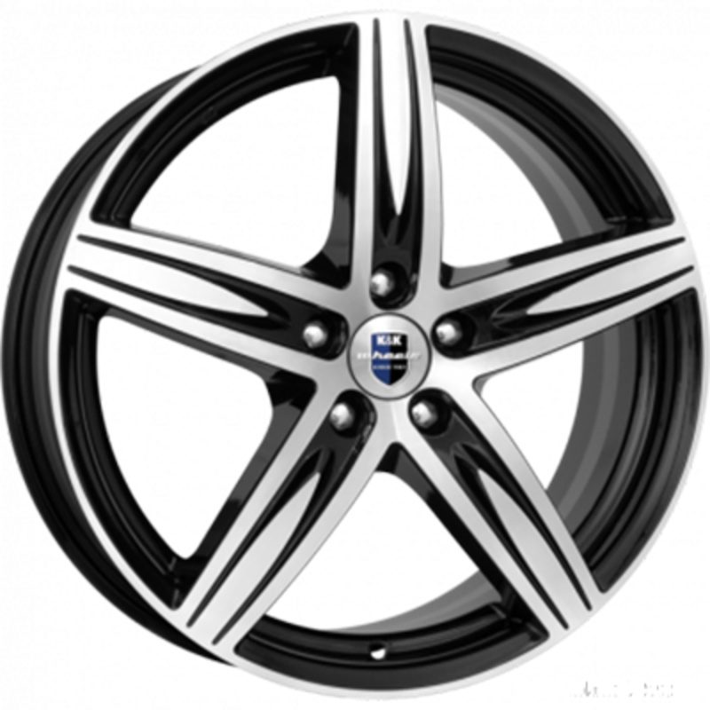 K&K 6x15/5x114,3 ET39 D60,1 Андорра-оригинал (КС496) Алмаз черный