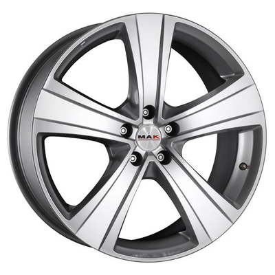 MAK 8,5x19/5x112 ET45 D76 Fuoco 5 Hyper Silver