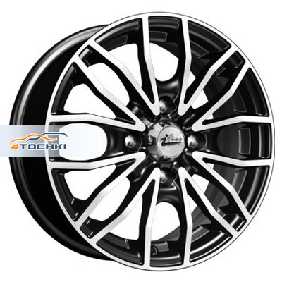 iFree 5,5x14/4x100 ET38 D67,1 Флайт (КС676М) Блэк Джек