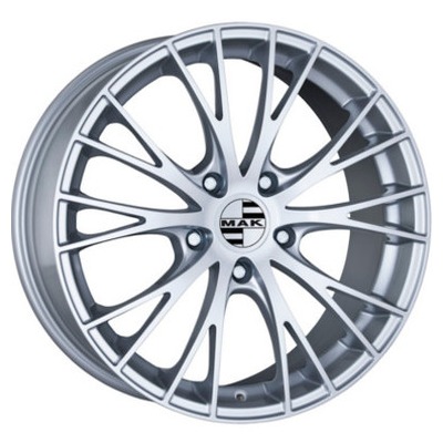 MAK 8x19/5x112 ET21 D66,45 Rennen Silver