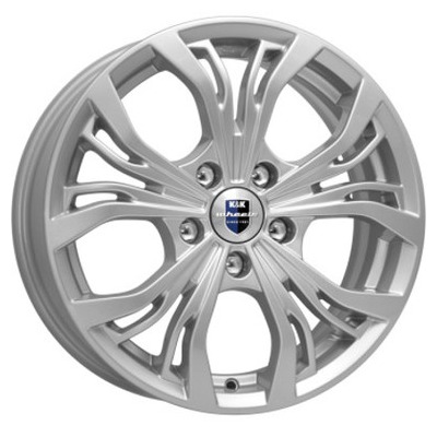 K&K 6x15/5x100 ET45 D67,1 Аламида (КС701) Блэк платинум