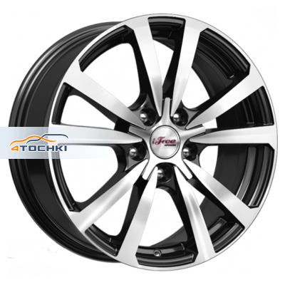 iFree 7x17/5x100 ET45 D67,1 Бэнкс (КС645) Блэк Джек