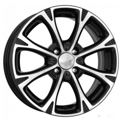 K&K 6x15/4x108 ET23 D65,1 Блюз-оригинал (КС606) Алмаз черный