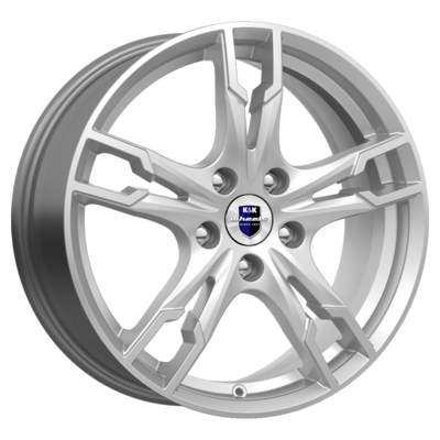 K&K 7x17/5x114,3 ET39 D60,1 Солар-оригинал (КС875) Сильвер SK